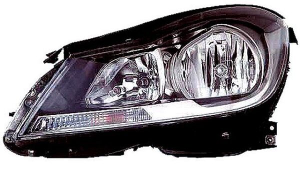 Faro Delantero Izquierdo Mercedes W204 C Class año 2010 a 2014