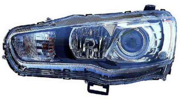 Faro Delantero Izquierdo Mitsubishi Lancer Evo año 2008 a 2019