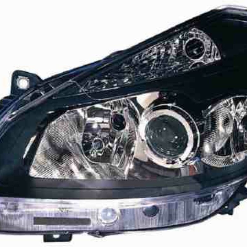 Faro Delantero Izquierdo Renault Clio Grand Tour año 2008 a 2013 FONDO NEGRO