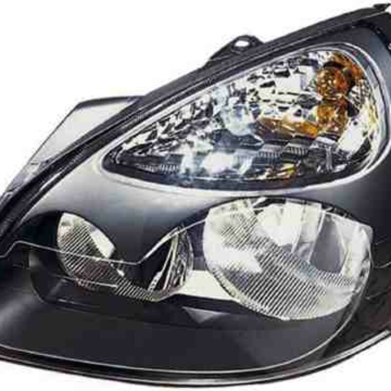 Faro Delantero Izquierdo Renault Clio II año 2001 a 2005 FONDO NEGRO