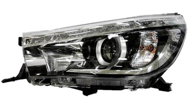 Faro Delantero Izquierdo Toyota Hilux año 2015 a 2019 LED