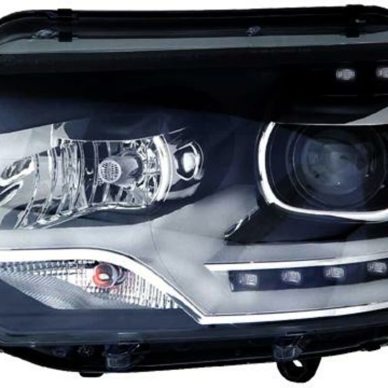 Faro Delantero Izquierdo Volkswagen Transporter T5 año 2010 a 2019 LUZ DIURNA LED