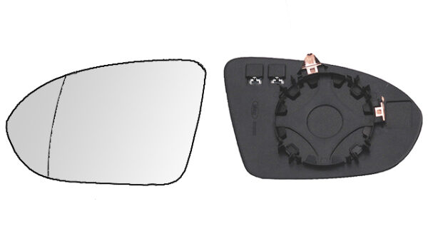 Cristal + Base Izquierdo Opel Astra K (2015-2020)