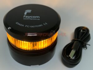 Luz de Emergencia Flashcom V16 Conector USB Baliza de emergencia
