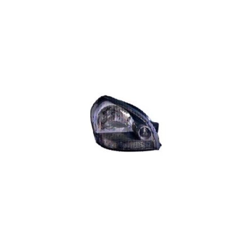 HYUNDAI TUCSON 04- FARO DERECHO C/R ELECTRICO INTERIOR NEGRO
 REF: 108.402701