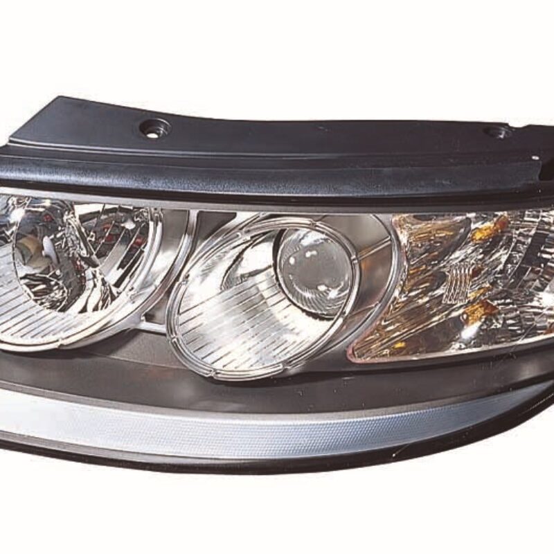 HYUNDAI SANTA FE 2006- FARO IZQUIERDO C/R MANUAL/ELECTRICO INTERIOR NEGRO
 REF: 108.403302
