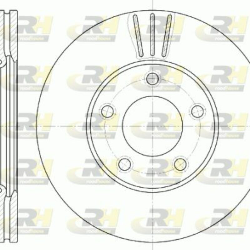 Discos de Freno Delanteros Mazda 3 Año 2003 a 2014 Roadhouse 6671.10