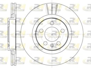 Discos de Freno Delanteros VOLKSWAGEN Bora (1J2) Año 1998 a 2005 Roadhouse 6546.10
