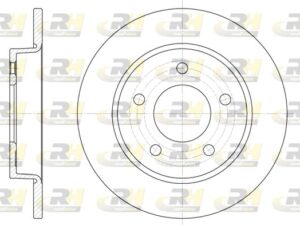 Discos de Freno Traseros Mazda 3 Año 2003 a 2014 Roadhouse 6906.00