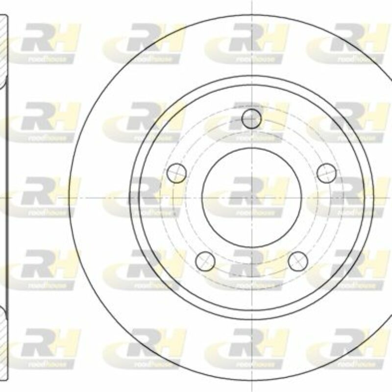 Discos de Freno Traseros Mazda 3 Año 2003 a 2014 Roadhouse 6906.00