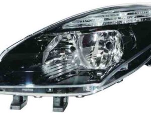 Faro Delantero Izquierdo Renault Scenic III año 2009 a 2012 FONDO NEGRO