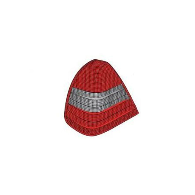 Cristal Trasero Izquierdo (rojo/ahumado) Mercedes C W202 93- Ref 103F13081881