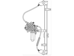 Elevalunas Eléctrico Delantero Izquierdo 5p Mazda Mx5 89- Ref 106.600015