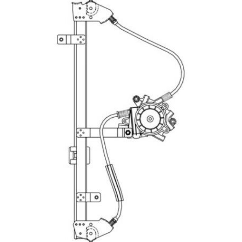 Elevalunas Eléctrico Trasero Derecho (con Confort) Opel Astra 98- Ref 106.162117