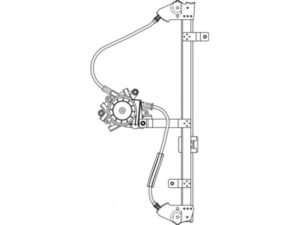 Elevalunas Eléctrico Trasero Izquierdo (sin Motor) Audi A6 04- Ref 106.022325