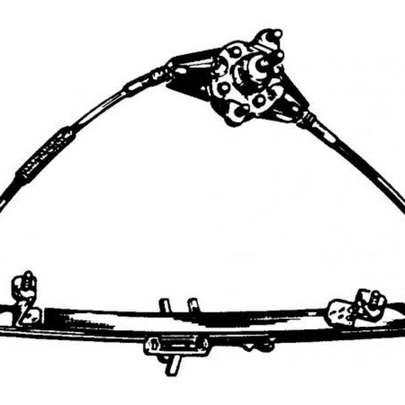 Elevalunas Manual Delantero Izquierdo 5p Fiat Marea 96- Ref 106.092217