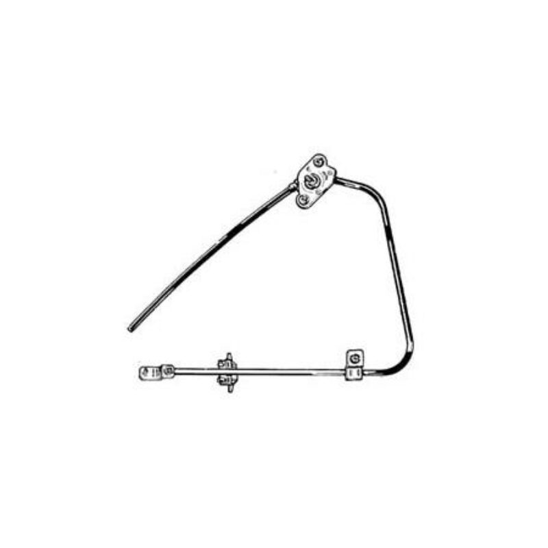 Elevalunas Manual Delantero Izquierdo Fiat Panda 86- Ref 106.091214