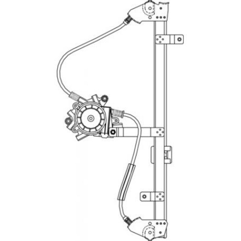 Elevalunas Trasero Izquierdo (con Confort Sin Motor) Audi A4 07- Ref 106.022422