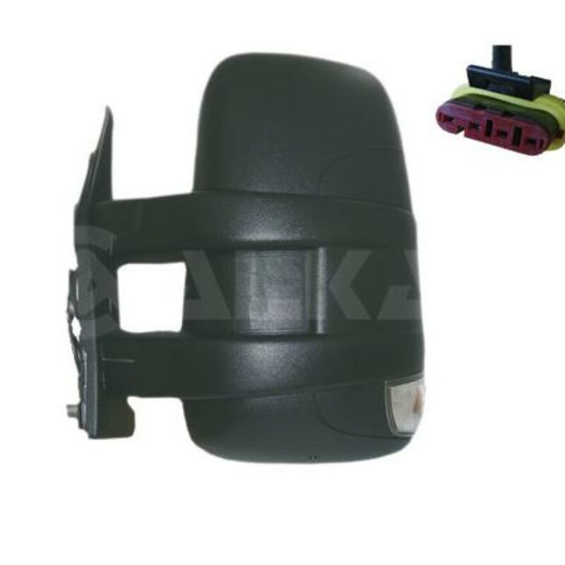 Espejo Derecho Eléctrico Convexo Con Piloto Brazo Largo Conect Grande Iveco Daily 12- Ref 105.0971017