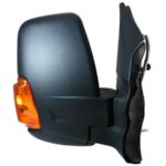 Espejo Derecho Eléctrico Convexo Térmico Abatible Con Piloto Amar B/curt 16w 8pin Ford Transit 14- Ref 105.1062029