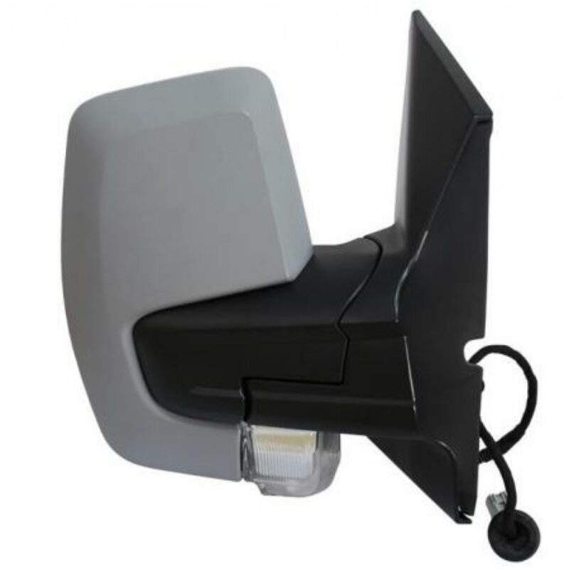 Espejo Derecho Eléctrico Convexo Térmico Con Piloto 6pin Ford Transit Custom 13- Ref 105.1061011