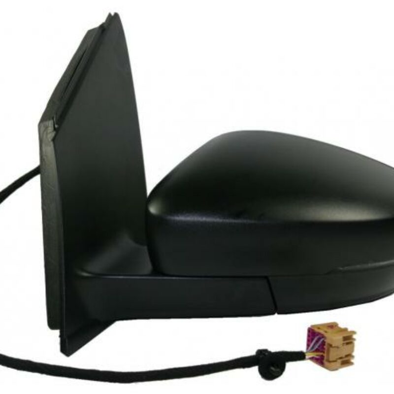 Espejo Derecho Eléctrico Convexo Térmico Con Piloto Ficha Quadrada Vw Polo 09- Ref 105.2347019