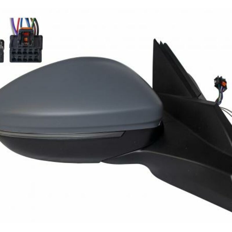 Espejo Derecho Eléctrico Para Pintar Abatible Térmico Con Piloto Calefactado Con Sensor ángulo Muerto 10+4pin Peugeot 2008 2019.08- Ref 105.1757015