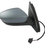 Espejo Derecho Eléctrico Para Pintar Convexo Térmico 5pin Seat Toledo/rapid 12- Ref 105.2132011