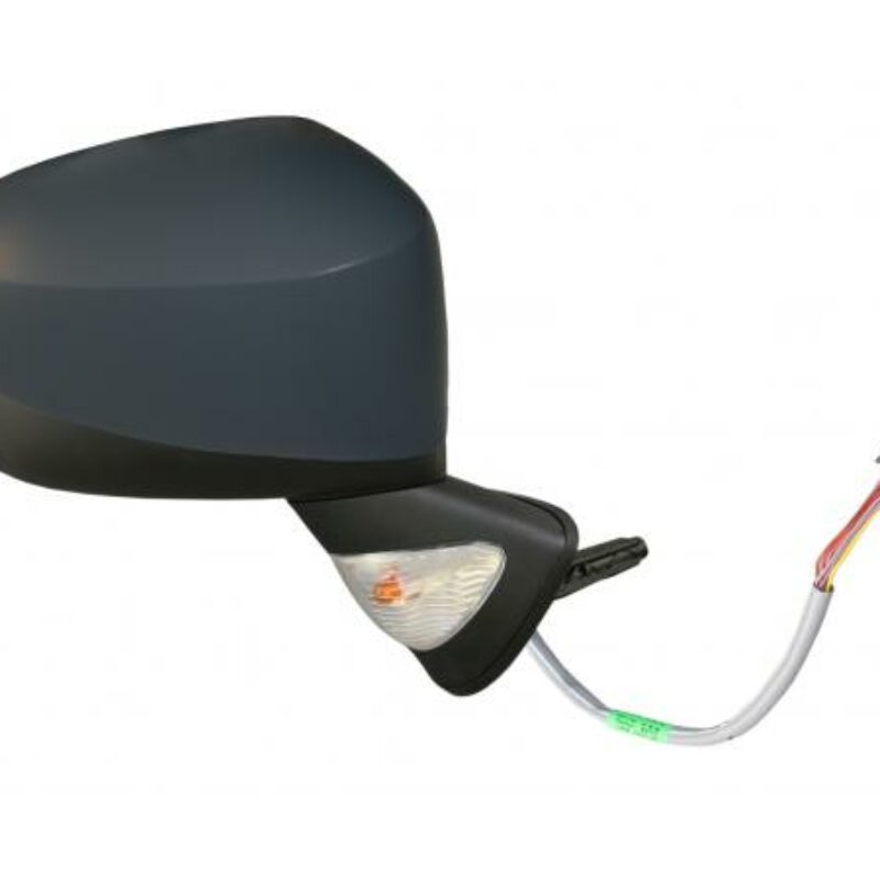 Espejo Derecho Eléctrico Para Pintar Convexo Térmico Abatible Con Piloto Con Sensor 11pin Renault Modus 08- Ref 105.1988013