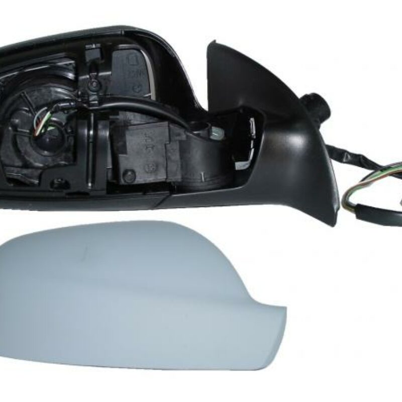 Espejo Derecho Eléctrico Para Pintar Convexo Térmico Abatible Con Sensor 8pin Peugeot 307 01- Ref 105.1723025
