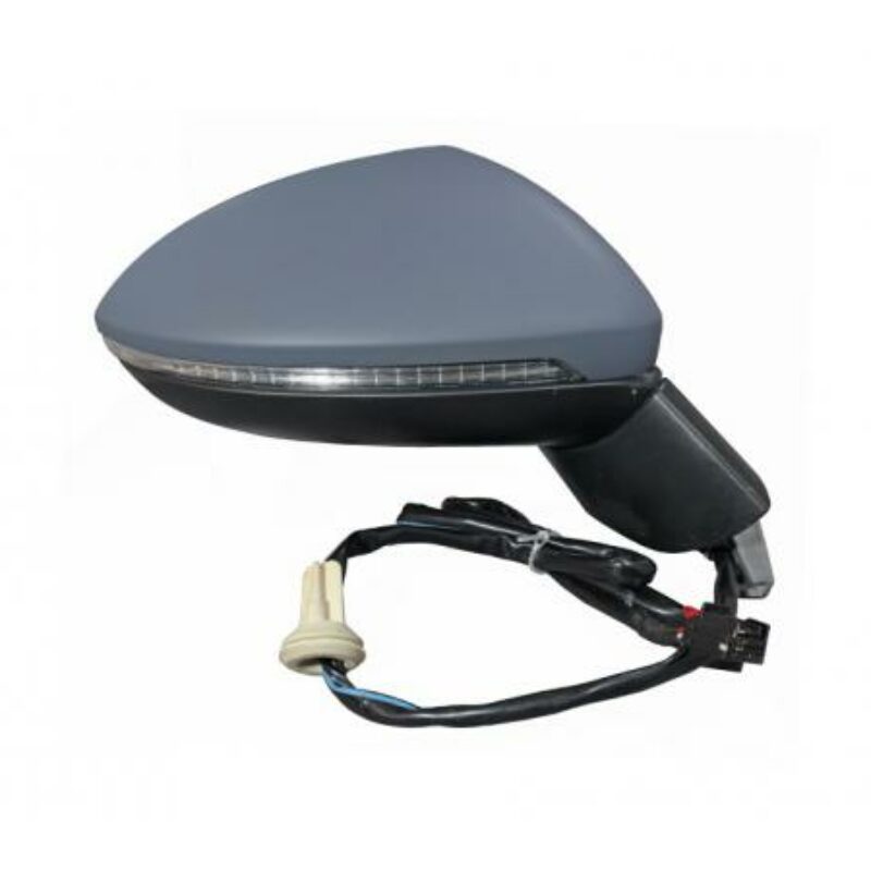 Espejo Derecho Eléctrico Para Pintar Convexo Térmico Abatible Memoria  Con Piloto Calefactado 15pin Vw Golf Vii Sw 14- Ref 105.2362025