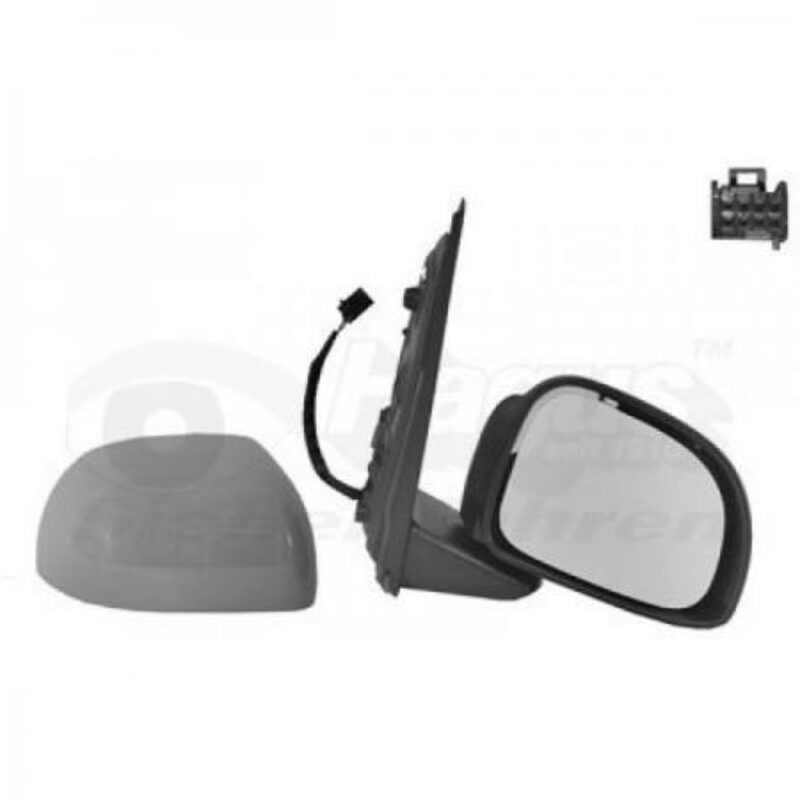 Espejo Derecho Eléctrico Para Pintar Convexo Térmico Con Sensor 7pin Fiat Panda 12- Ref 105.0967019