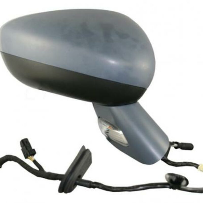 Espejo Derecho Eléctrico Para Pintar Térmico Abatible Memoria  Con Piloto Con Sensor Azul 16pin Citroen C5 08- Ref 105.0739021