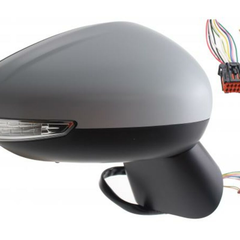 Espejo Derecho Eléctrico Térmico Para Pintar Abatible C/f239i Con Luz Cortesia Sens 10pi Citroen C3 Aircross 2017.06- Ref 105.0767013