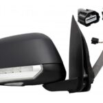 Espejo Derecho Eléctricoterm Convexo Para Pintar Con Piloto Memoria  Abatible C/luz Cort Nissan Navara 07- Ref 105.8045019