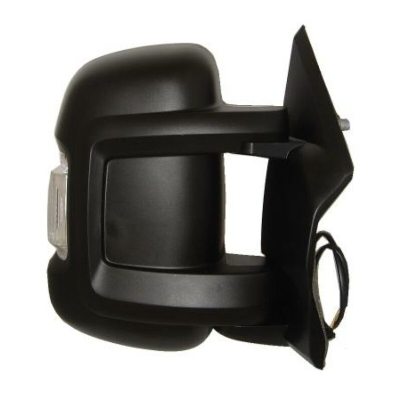 Espejo Derecho Manual Con Piloto 5w Brazo Corto (8cm) 2pin Fiat Duc/ju/box 06- Ref 105.0953011