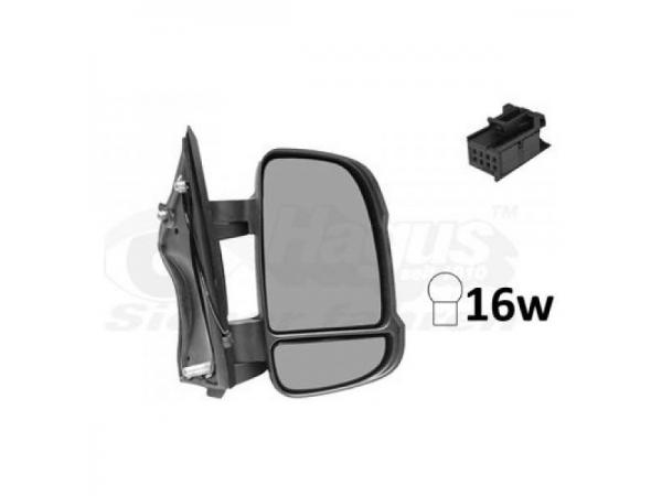 Espejo Derecho Manual Convexo Con Piloto 16w B/curto (8cm) 2pin Fiat Ducato/jump/box 06- Ref 105.0953038