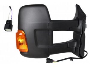 Espejo Derecho Manual Convexo Con Piloto Amar Br/longo(chas/lon) 16w 2pin Ford Transit 14- Ref 105.1062035