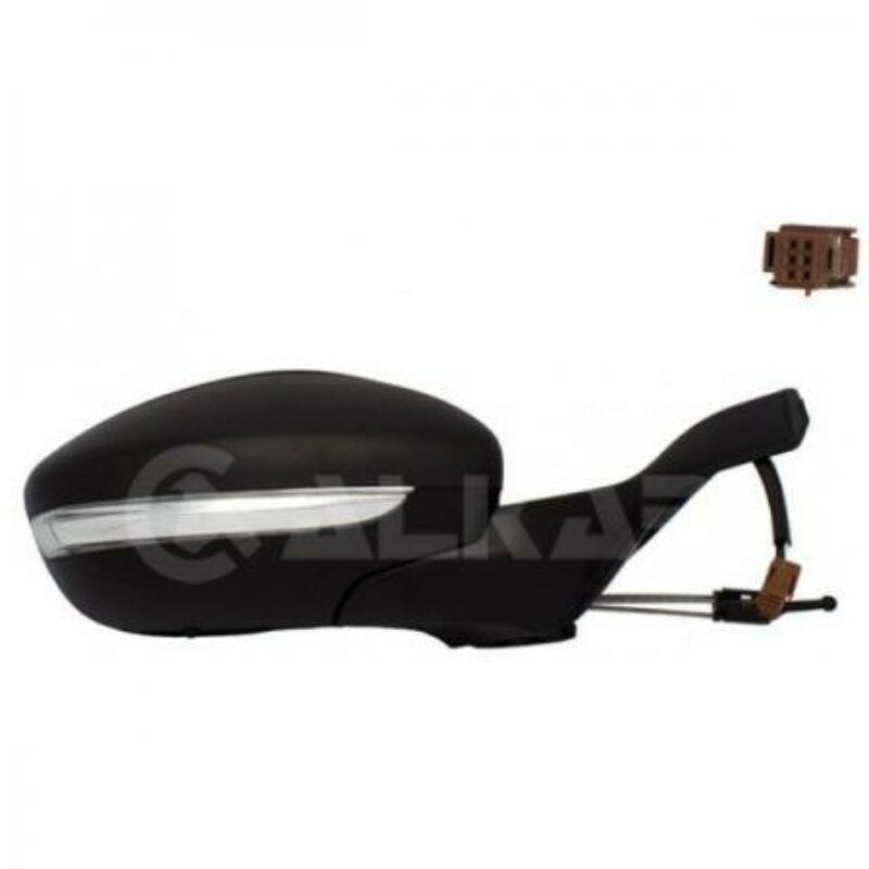Espejo Derecho Manual Convexo Con Piloto Con Sensor 4 Pin Peugeot 208 12- Ref 105.1742019