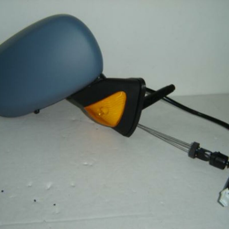 Espejo Derecho Manual Para Pintar Convexo Con Piloto Amarelo Con Sensor Renault Modus 04- Ref 105.1945013