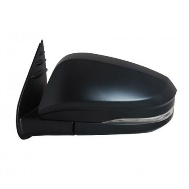 Espejo Izquierdo Eléctrico Convexo Negro Con Piloto Toyota Hilux 16- Ref 105.9093014