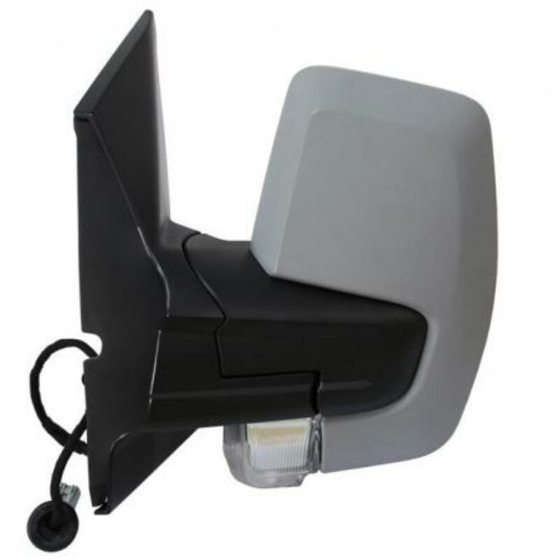 Espejo Izquierdo Eléctrico Convexo Térmico Con Piloto 6pin Ford Transit Custom 13- Ref 105.1061012
