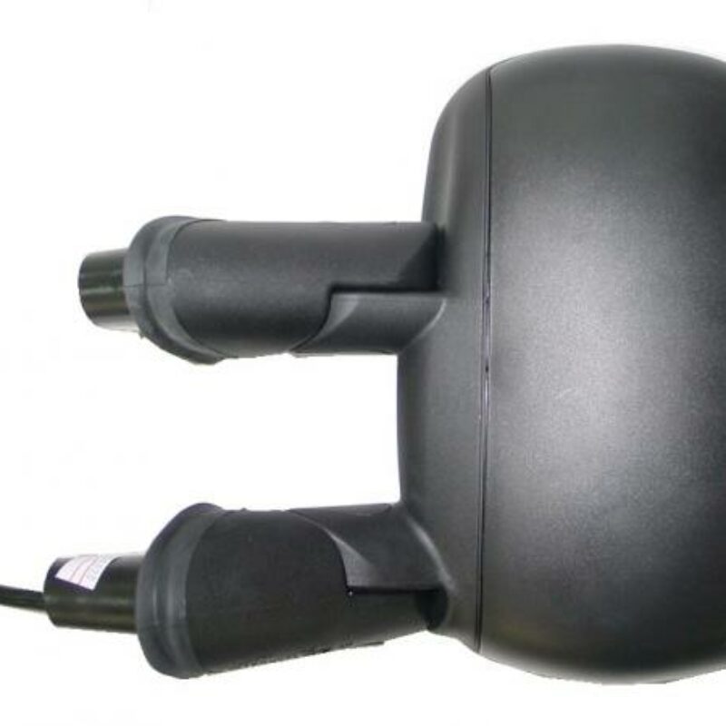 Espejo Izquierdo Eléctrico Convexo Térmico Negro Fiat Doblo 01-09 Ref 105.0931023
