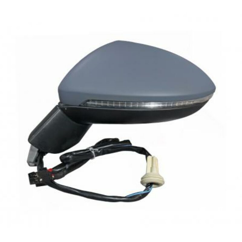 Espejo Izquierdo Eléctrico Para Pintar Asférico Térmico Abatible Con Piloto 10pin Vw Golf Vii Sw 14- Ref 105.2362024
