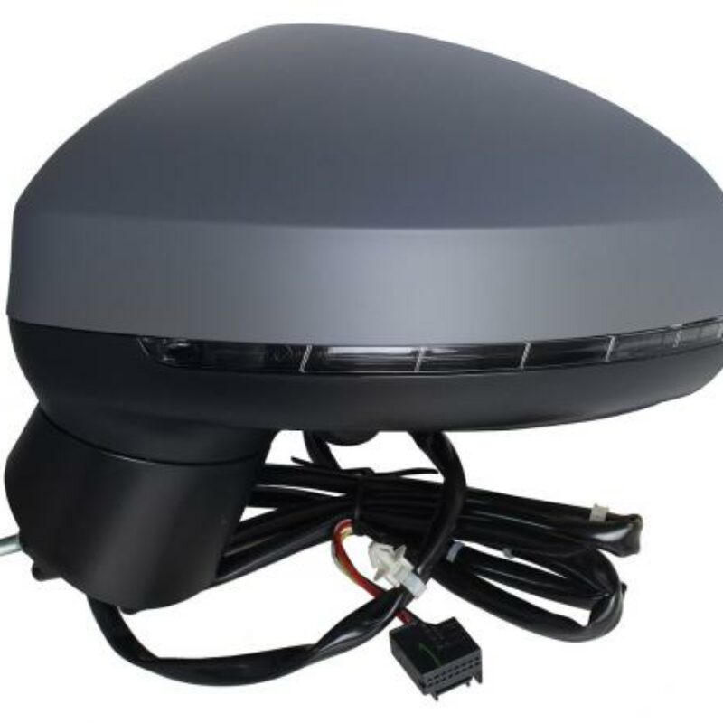 Espejo Izquierdo Eléctrico Para Pintar Asférico Térmico Abatible Con Piloto 8pin Audi A1 15- Ref 105.0242014