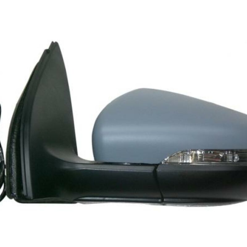 Espejo Izquierdo Eléctrico Para Pintar Asférico Térmico Abatible Con Piloto Calefactado 11pin Vw Golf 08- Ref 105.2346014
