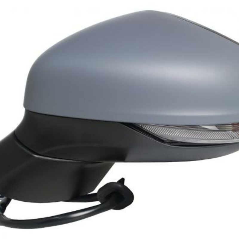 Espejo Izquierdo Eléctrico Para Pintar Convexo Térmico Abatible Con Piloto Calefactado 12pin Ford Fiesta 17- Ref 105.1071014