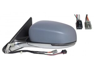 Espejo Izquierdo Eléctrico Térmico Para Pintar Abatible Base/crom Con Piloto Asférico 5+4pin Jeep Compass 2017.04- Ref 105.9036020