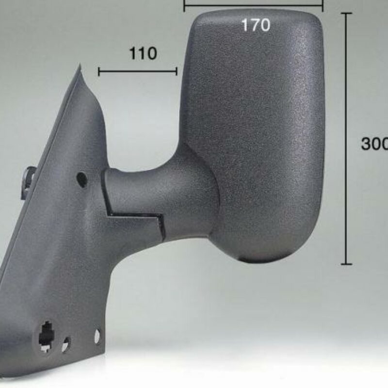 Espejo Izquierdo Manual Brazo Corto Ford Transit 00- Ref 105.1025012