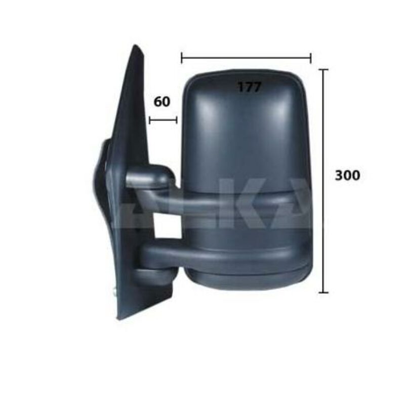 Espejo Izquierdo Manual Convexo Brazo Corto Renault Master/movano 97- Ref 105.1933014